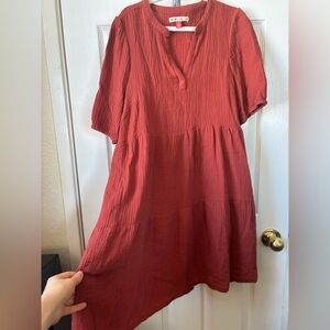 Marine Layer Tiered Dress